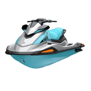 WAVERUNNER VX 2026 - PURE WHITE - PALE CYAN - 4T 3 CILINDROS e MOTOR TR-1® HO  de 1.049cc
