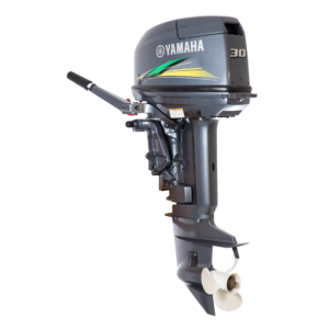 Motor de popa Yamaha  30 HMH - 2 Tempos - PARTIDA MANUAL, COMANDO DE MANCHE