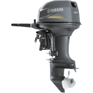 Motor de popa Yamaha  40 AMH - 2 Tempos - PARTIDA MANUAL, COMANDO DE MANCHE