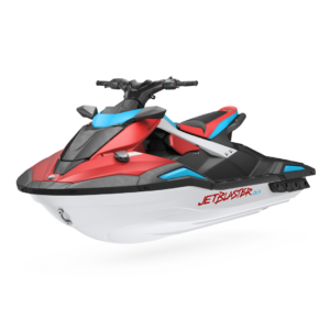 WAVERUNNER JETBLASTER DLX3 2025 - VIVID RED - 3 CILINDROS e MOTOR TR-1® de 1.049cc