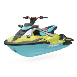 WAVERUNNER JETBLASTER PRO 3-UP 2025 - ORA YELLOW MINT - 4T 3 CILINDROS e MOTOR TR-1® HO de 1.049cc