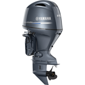 Motor de popa Yamaha GRAY F115BET- 4 Tempos - PARTIDA ELÉTRICA, COMANDO A DISTÂNCIA